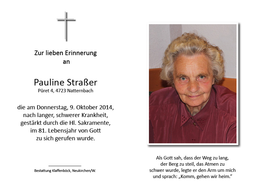 Pauline  Straßer