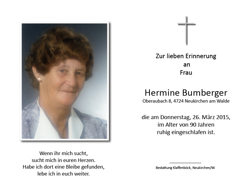 Hermine  Bumberger