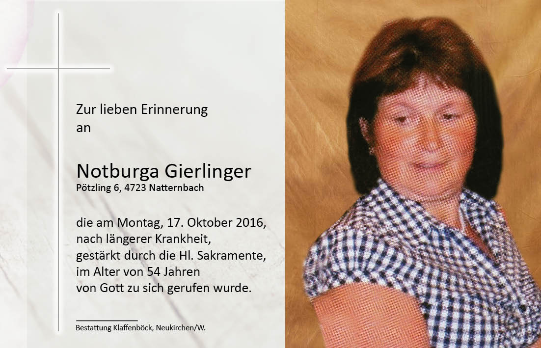 Notburga  Gierlinger