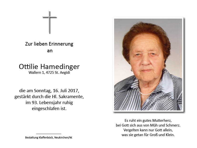 Ottilie  Hamedinger