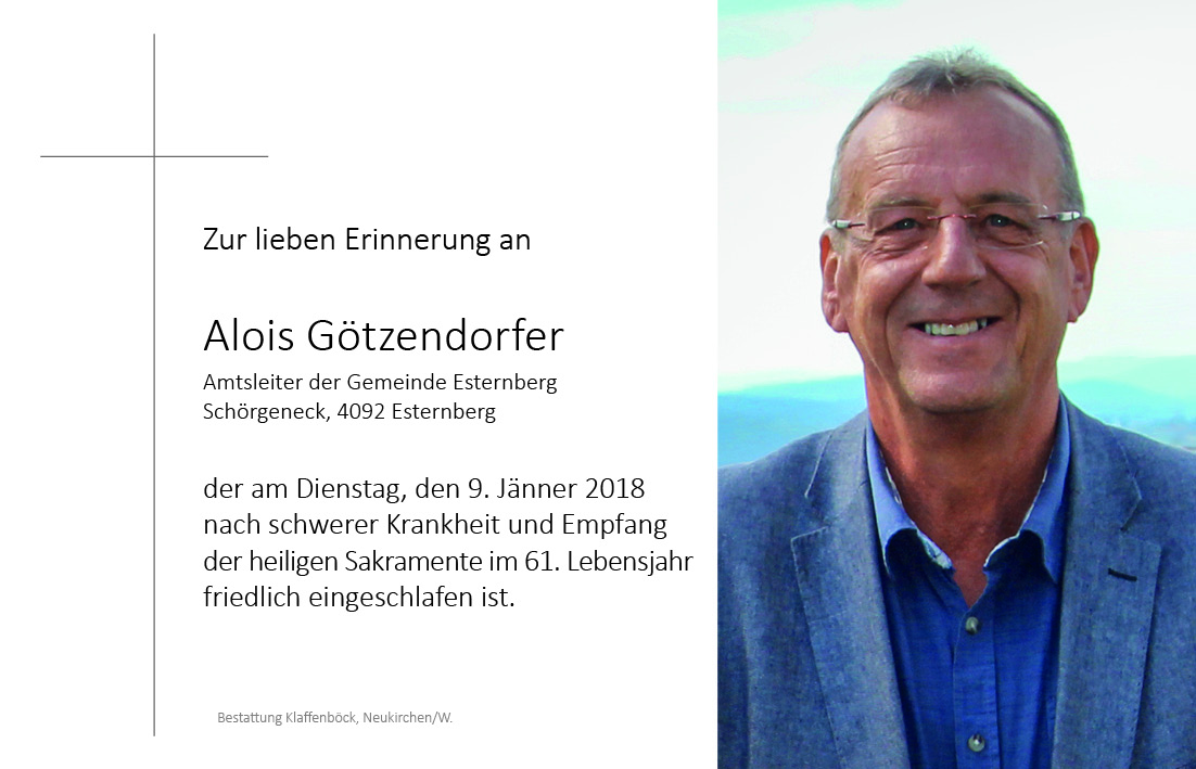 Alois  Götzendorfer