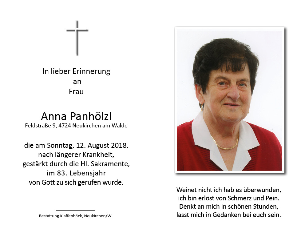 Anna  Panhölzl