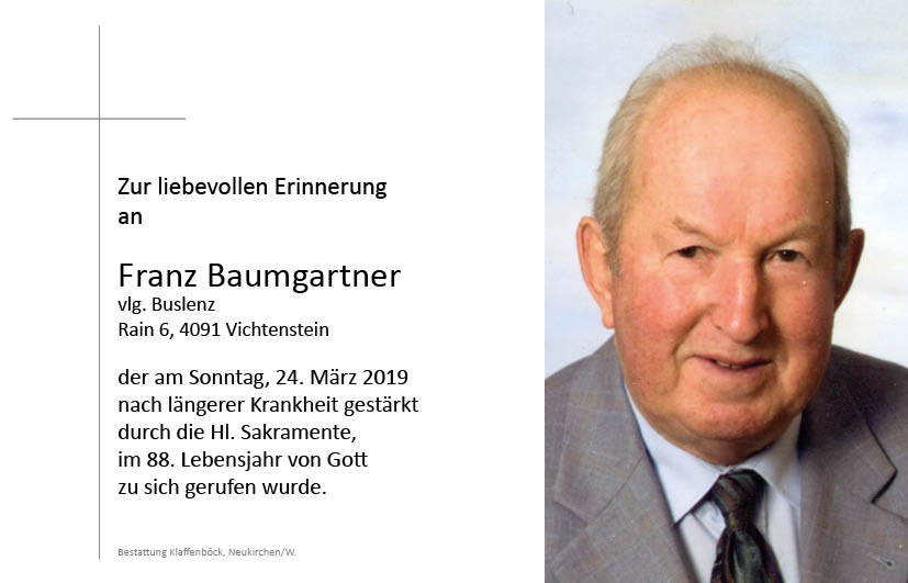 Franz  Baumgartner