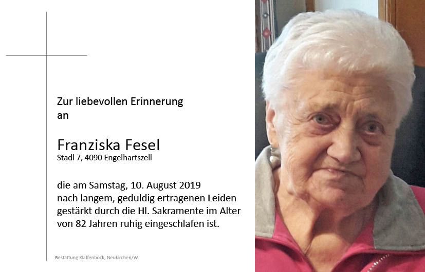Franziska  Fesel