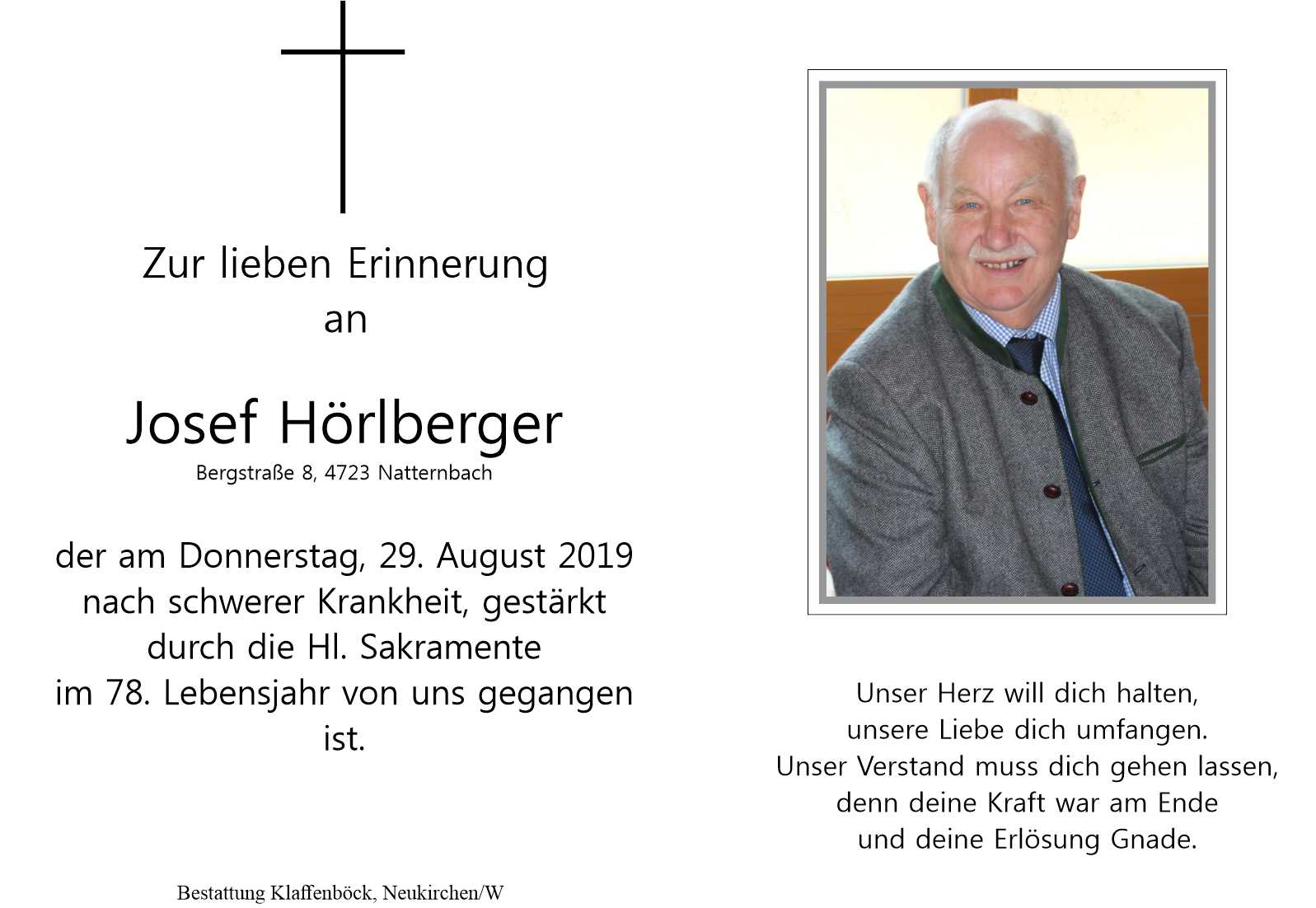 Hörlberger  Josef