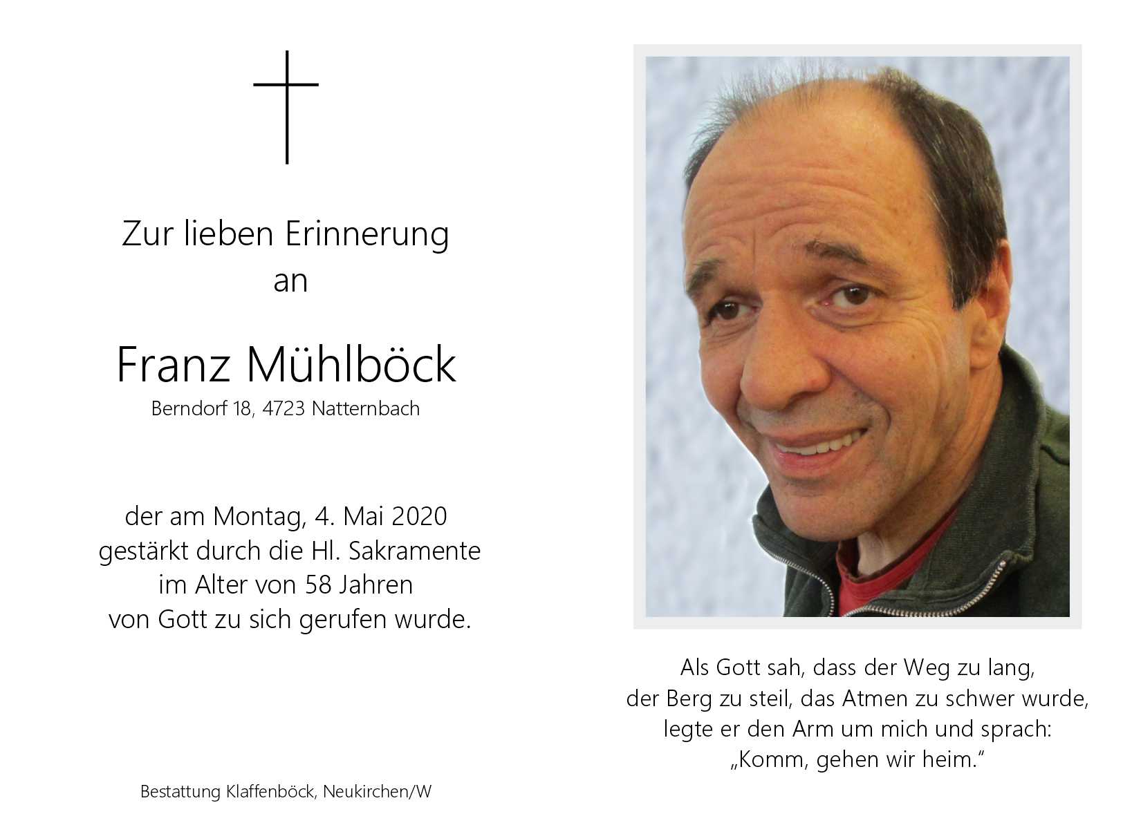 Franz  Mühlböck