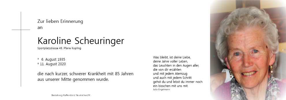 Karoline  Scheuringer