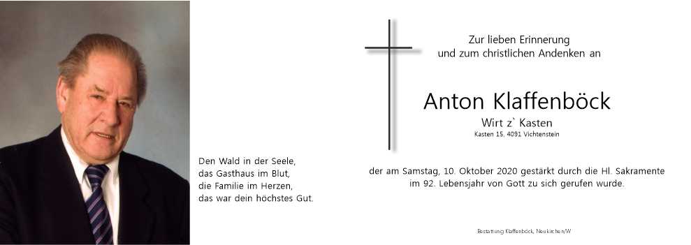 Anton  Klaffenböck