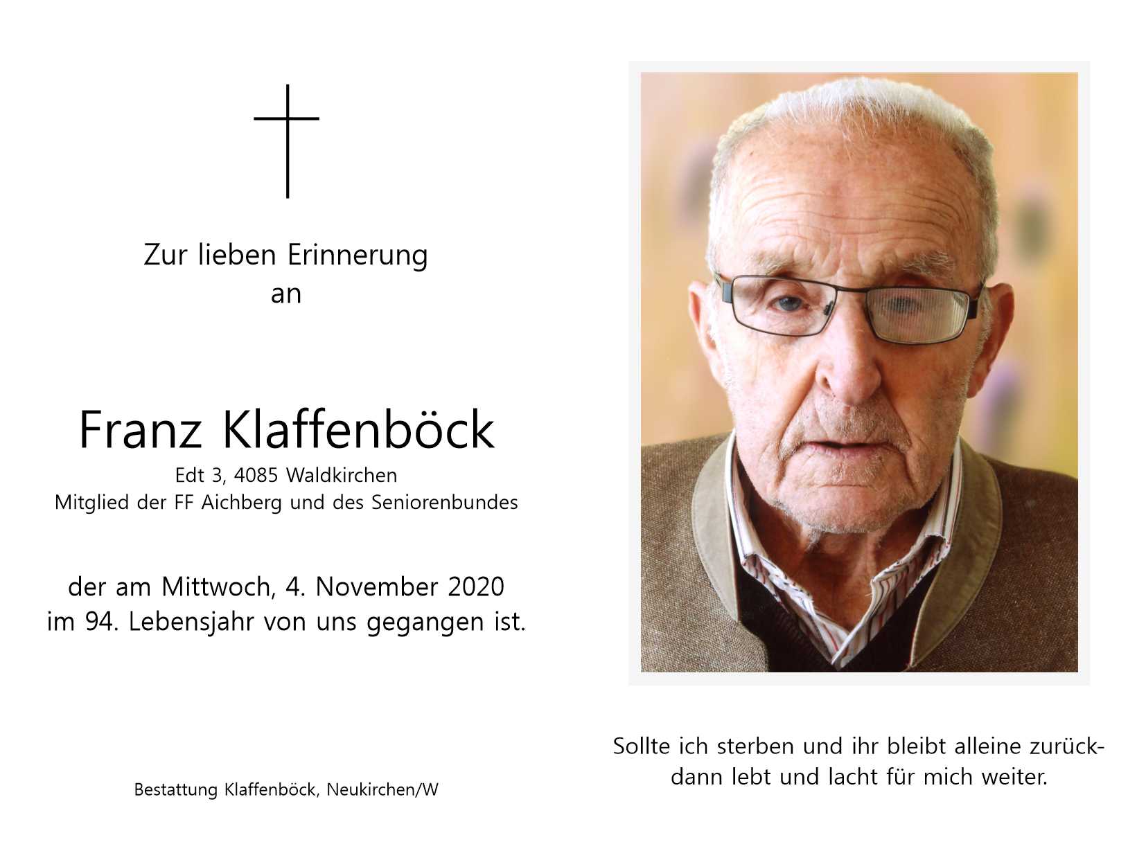 Franz  Klaffenböck