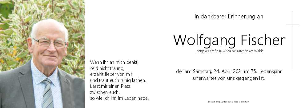Wolfgang  Fischer