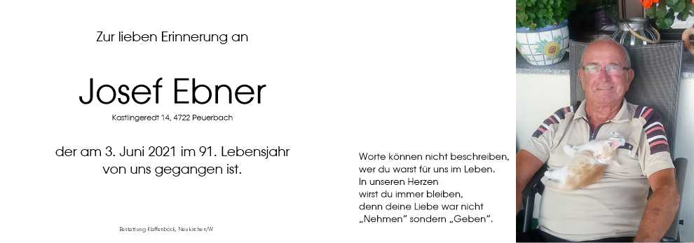 Josef  Ebner