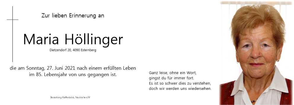 Maria  Höllinger