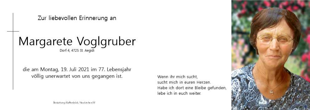 Margarete  Voglgruber