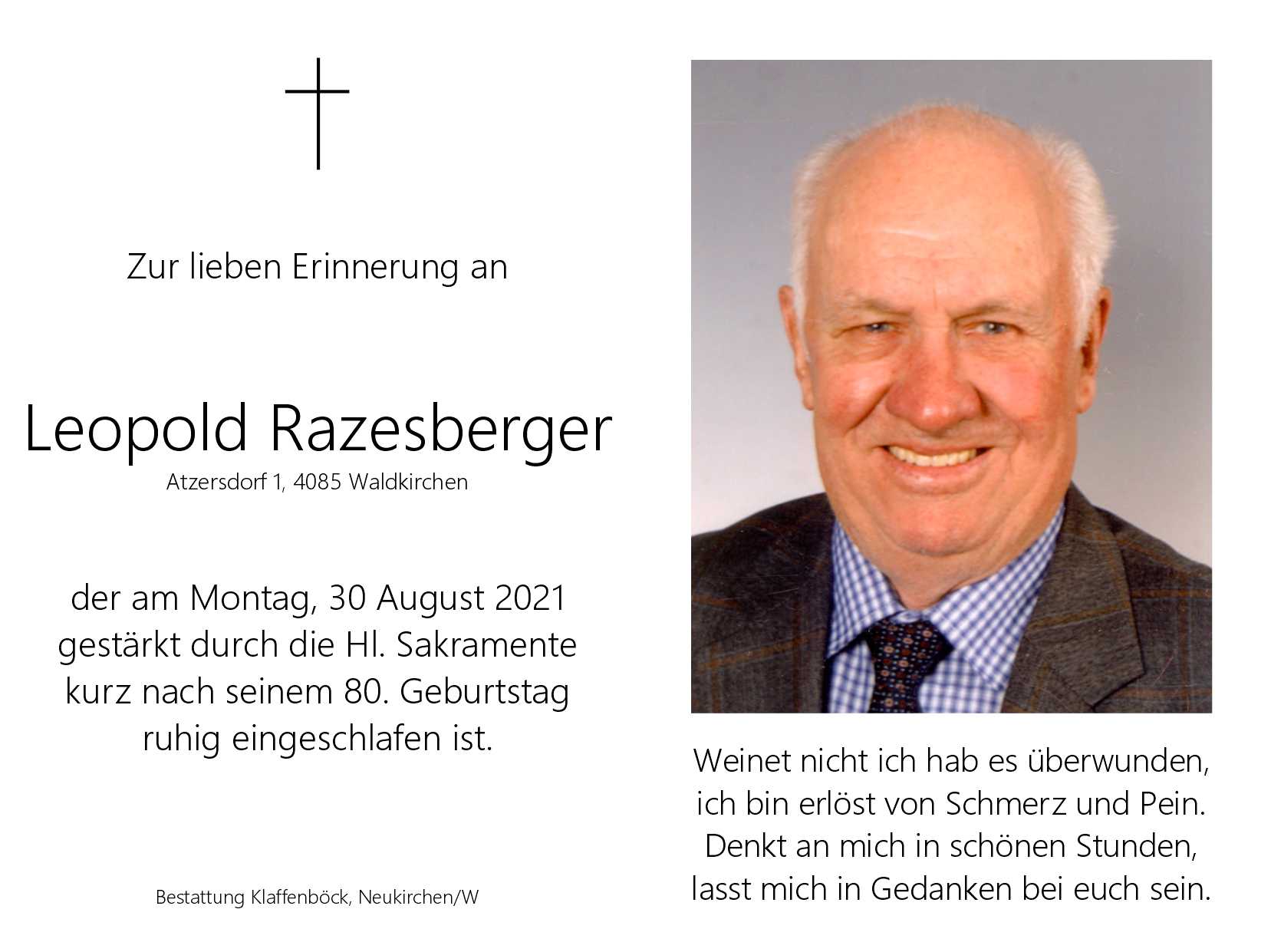 Leopold  Razesberger