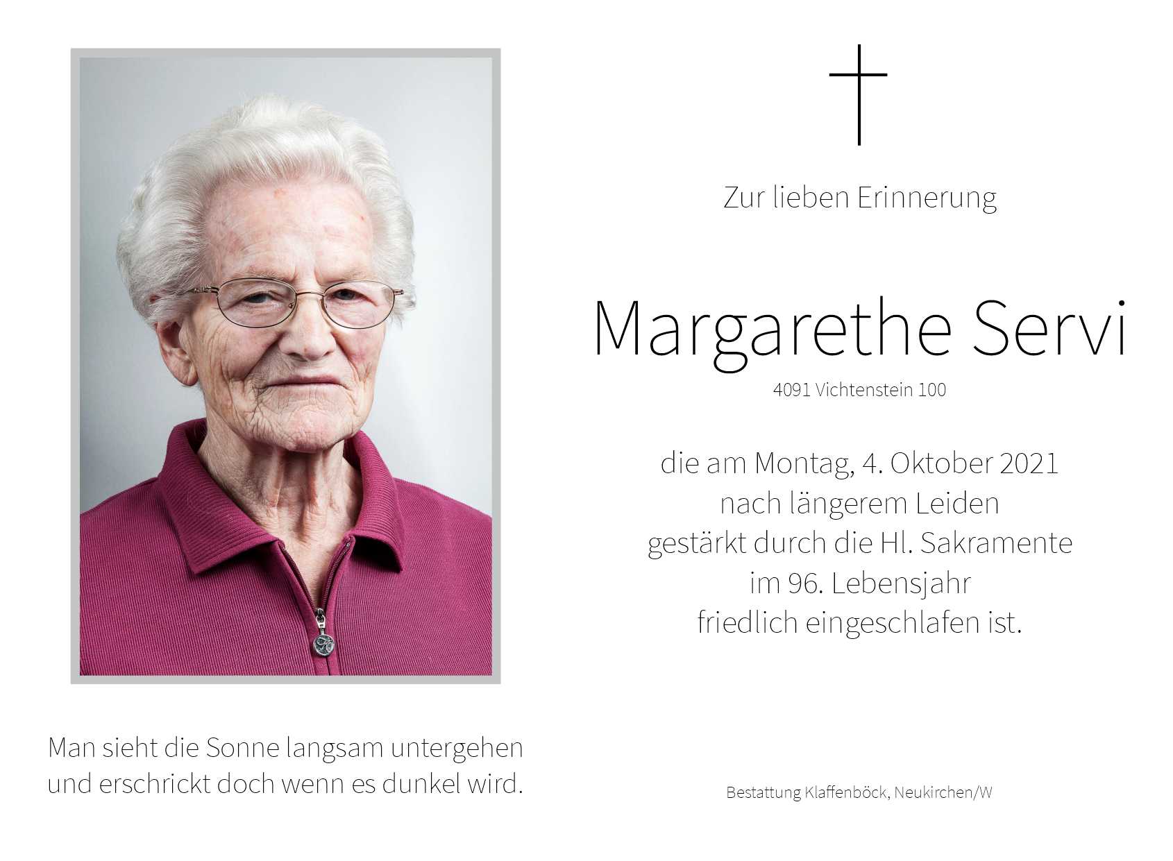 Margarethe  Servi