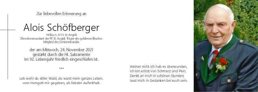 Alois  Schöfberger