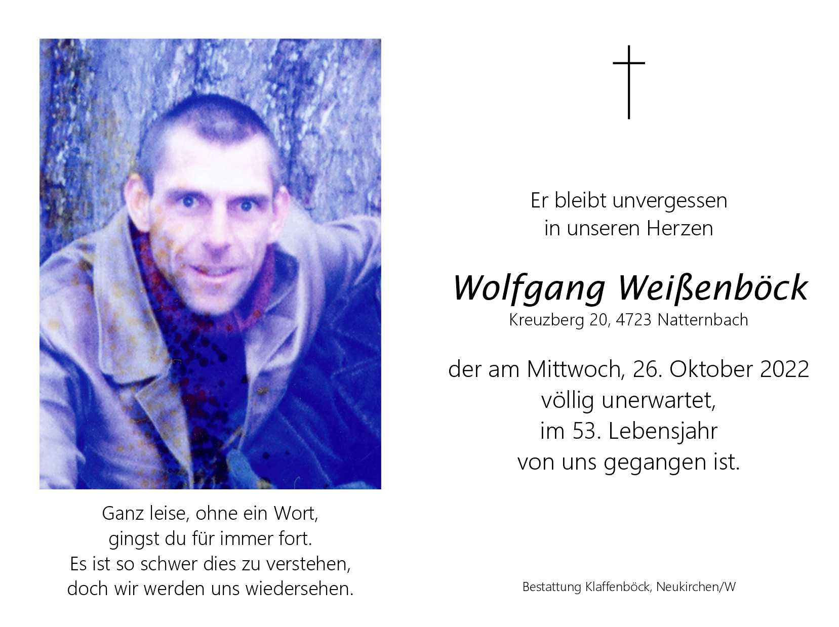 Wolfgang  Weißenböck