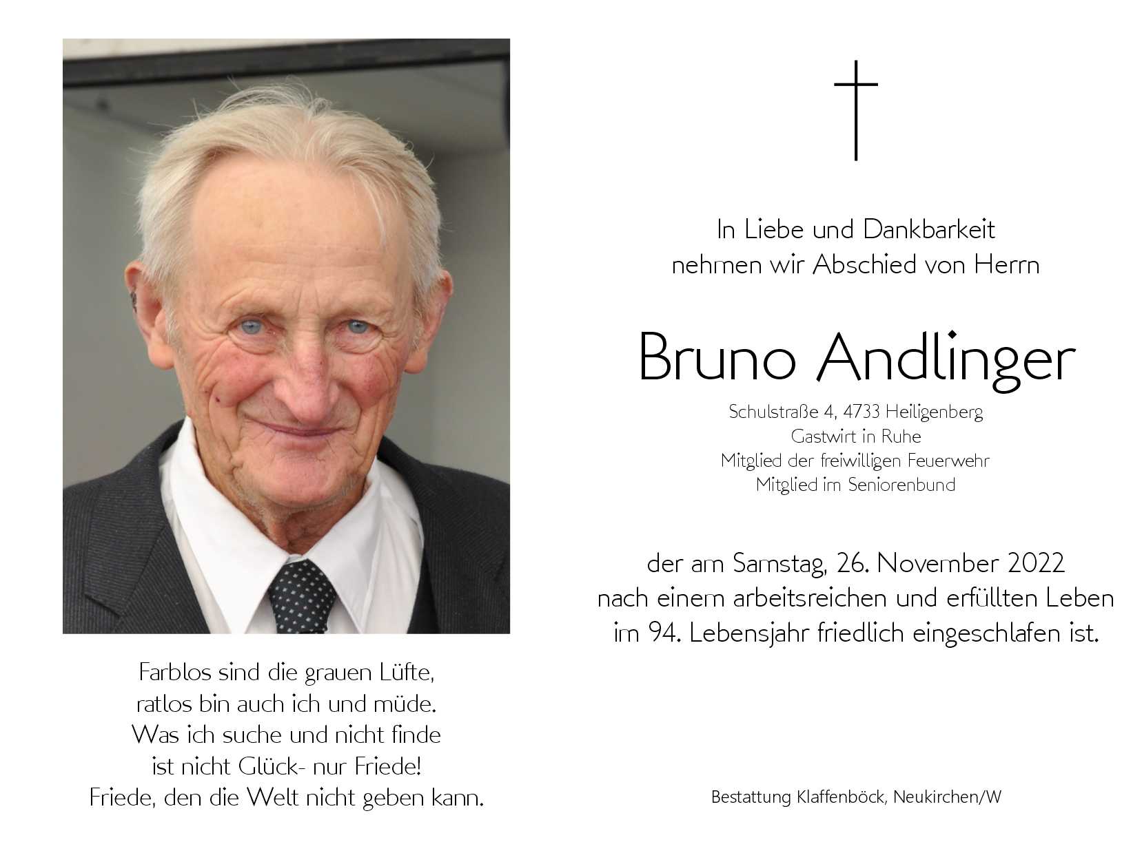 Bruno  Andlinger