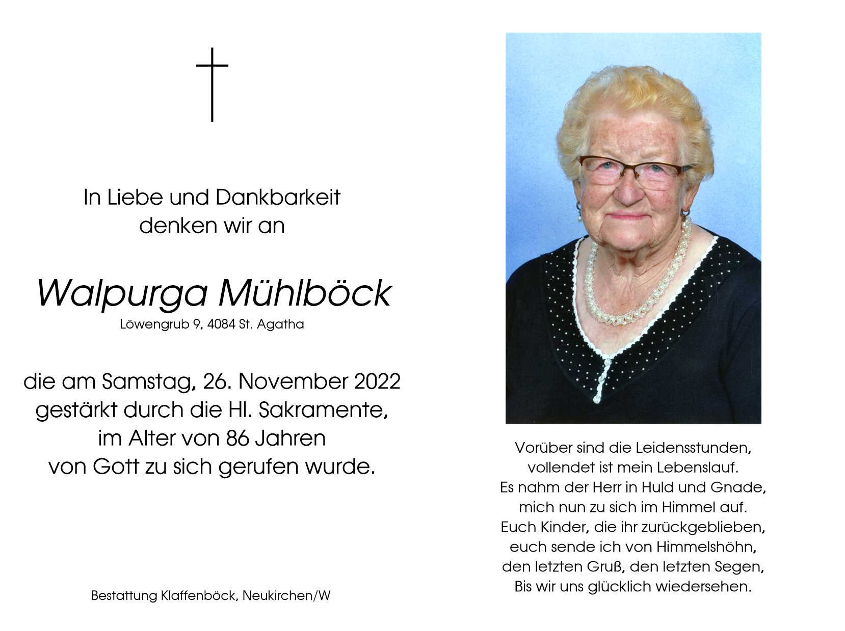 Walpurga  Mühlböck