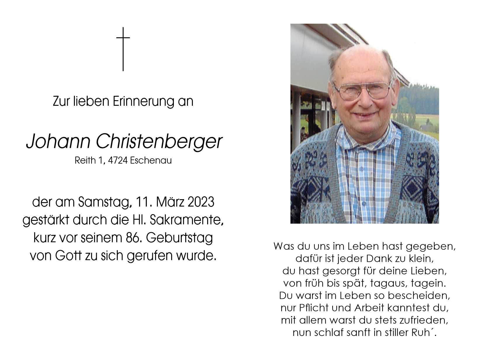 Johann  Christenberger