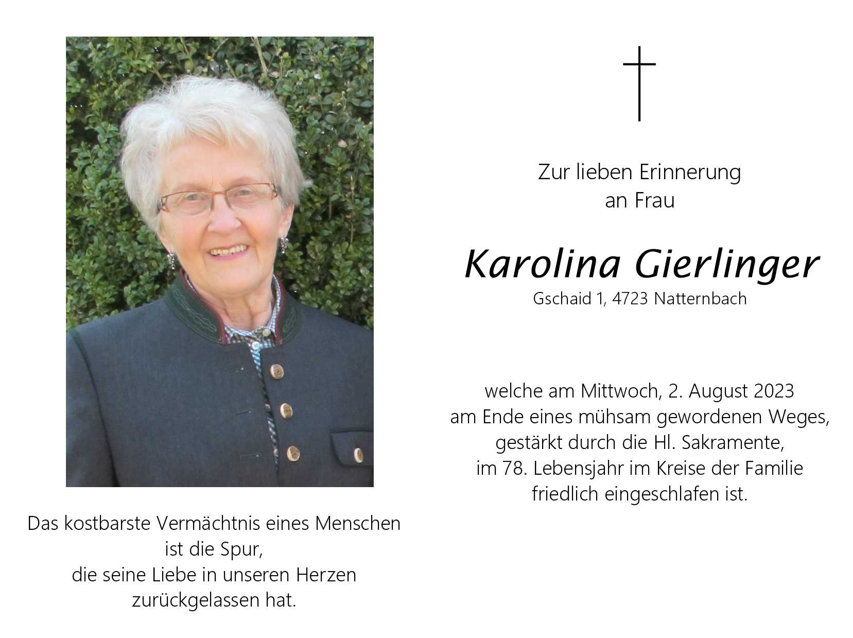 Karolina  Gierlinger