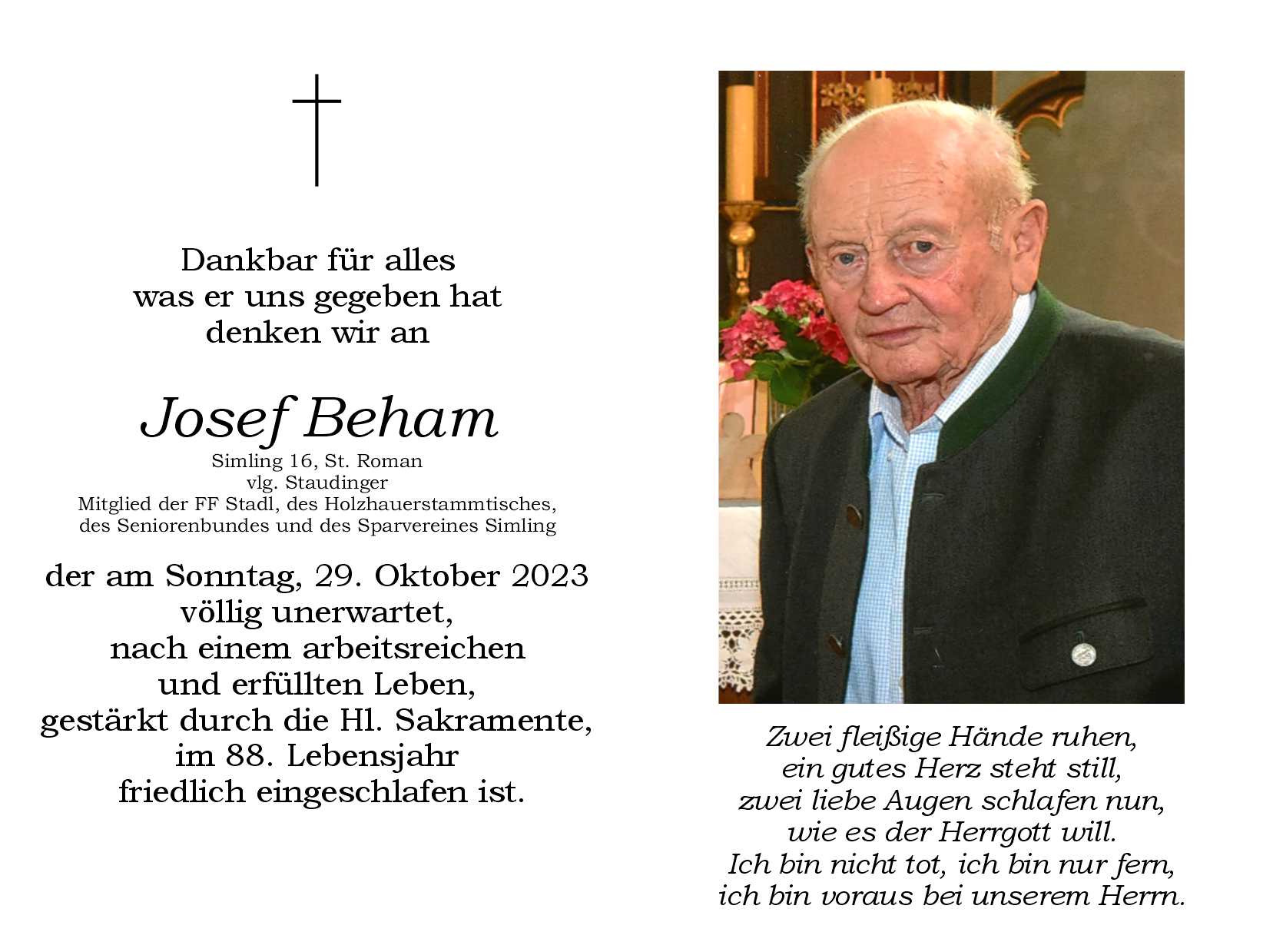 Josef  Beham