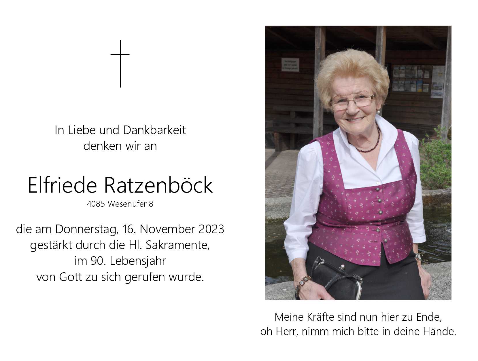 Elfriede  Ratzenböck