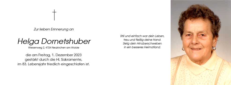 Helga  Dornetshuber