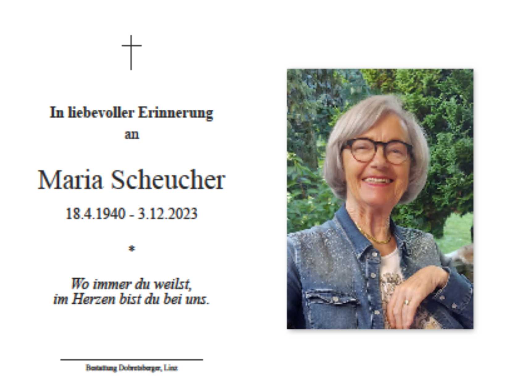 Maria  Scheucher