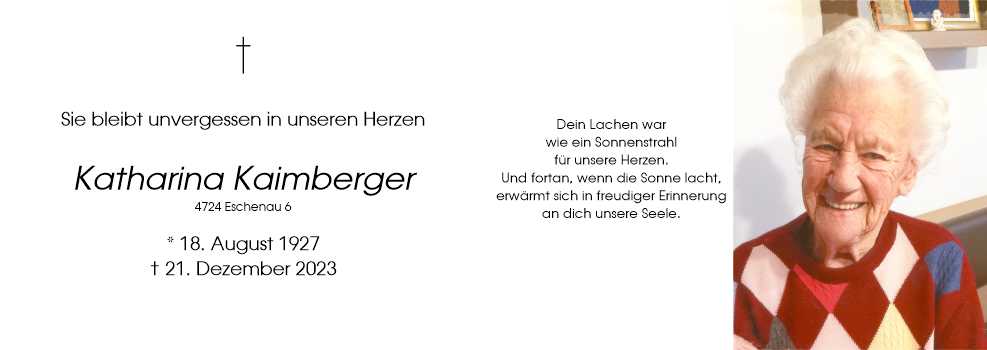 Katharina  Kaimberger
