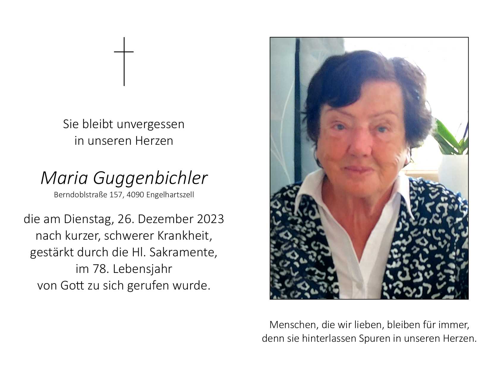 Maria  Guggenbichler