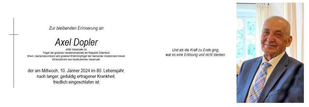 Axel  Dopler
