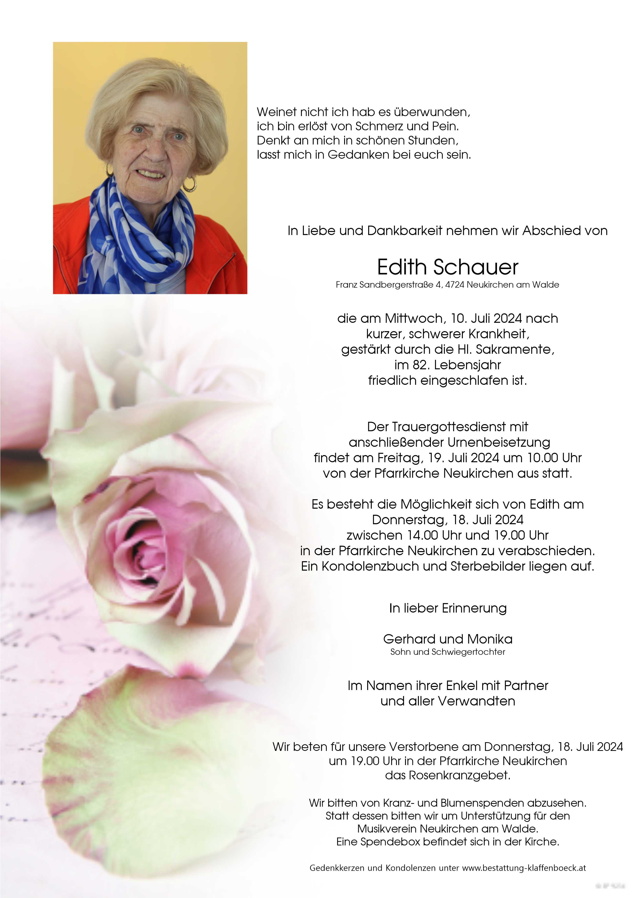 Edith  Schauer