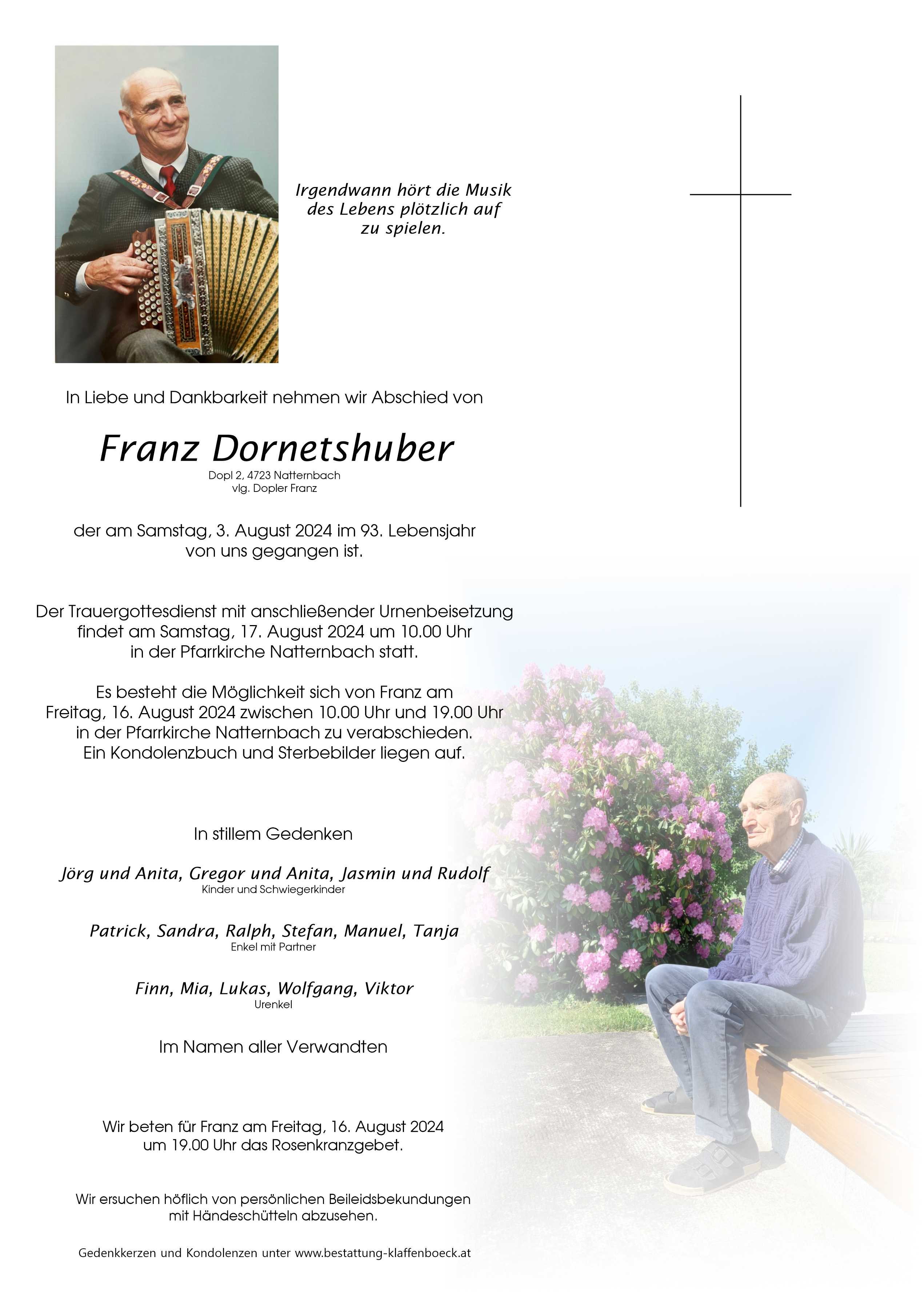 Franz  Dornetshuber