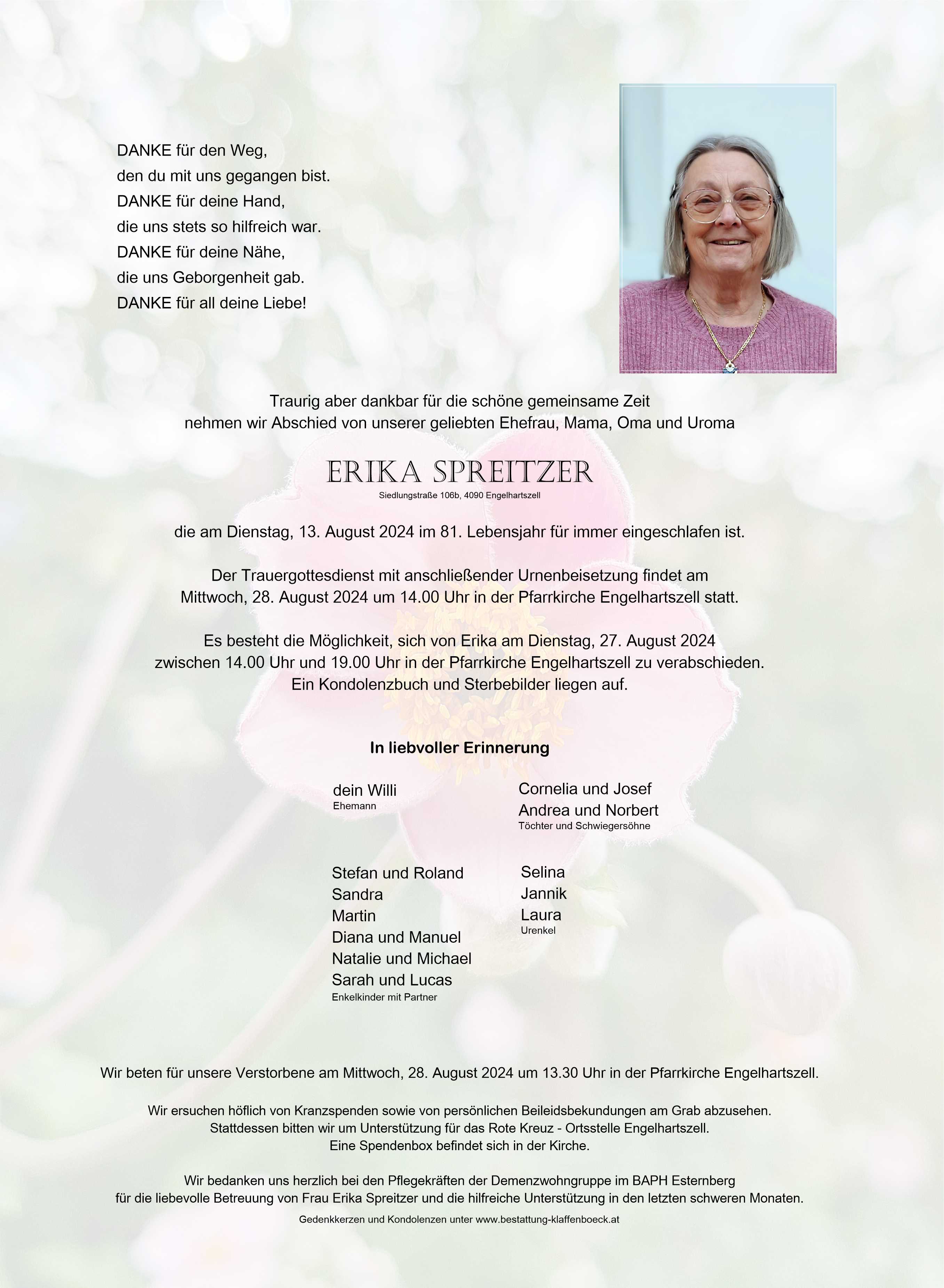 Erika  Spreitzer