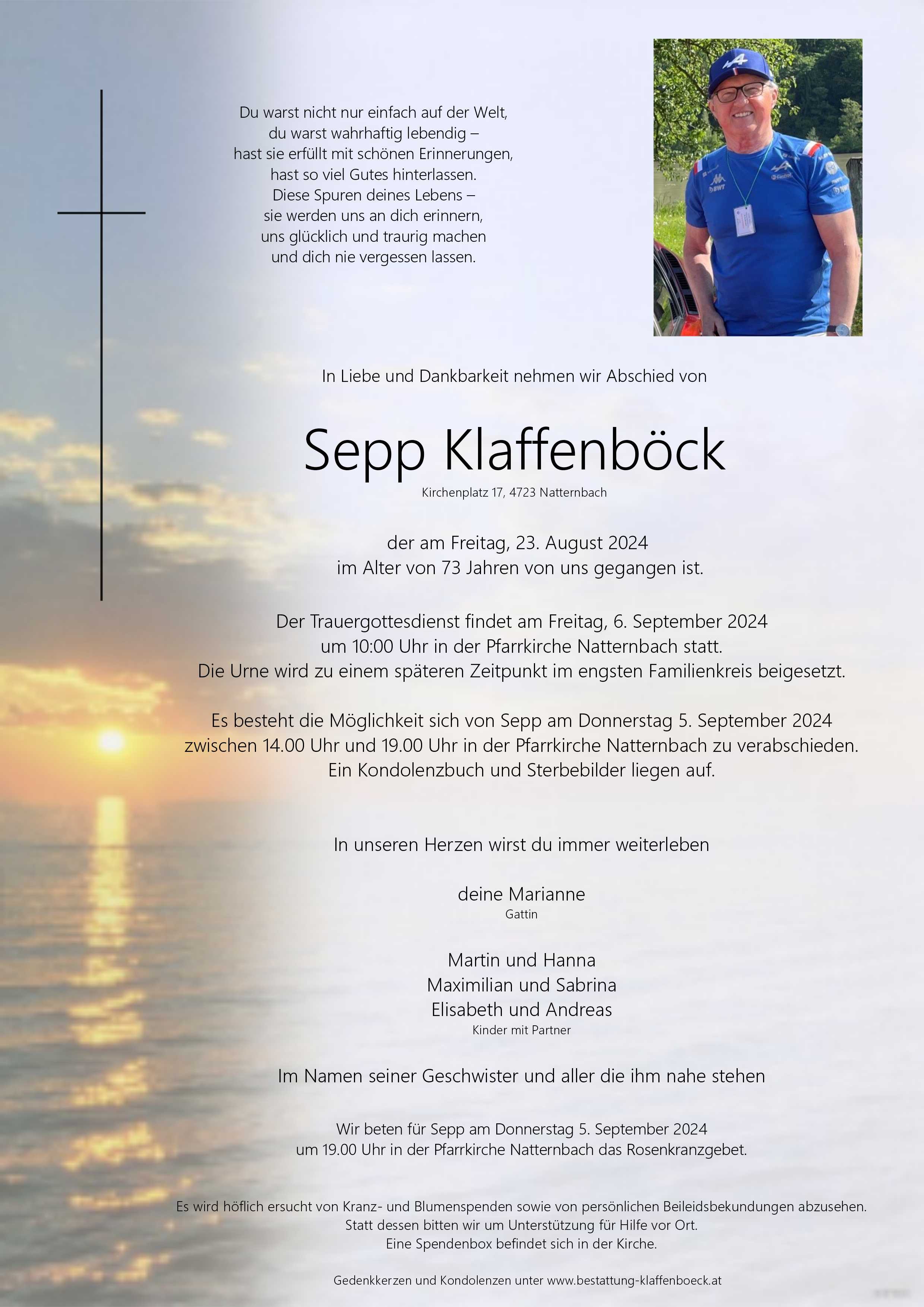Josef  Klaffenböck