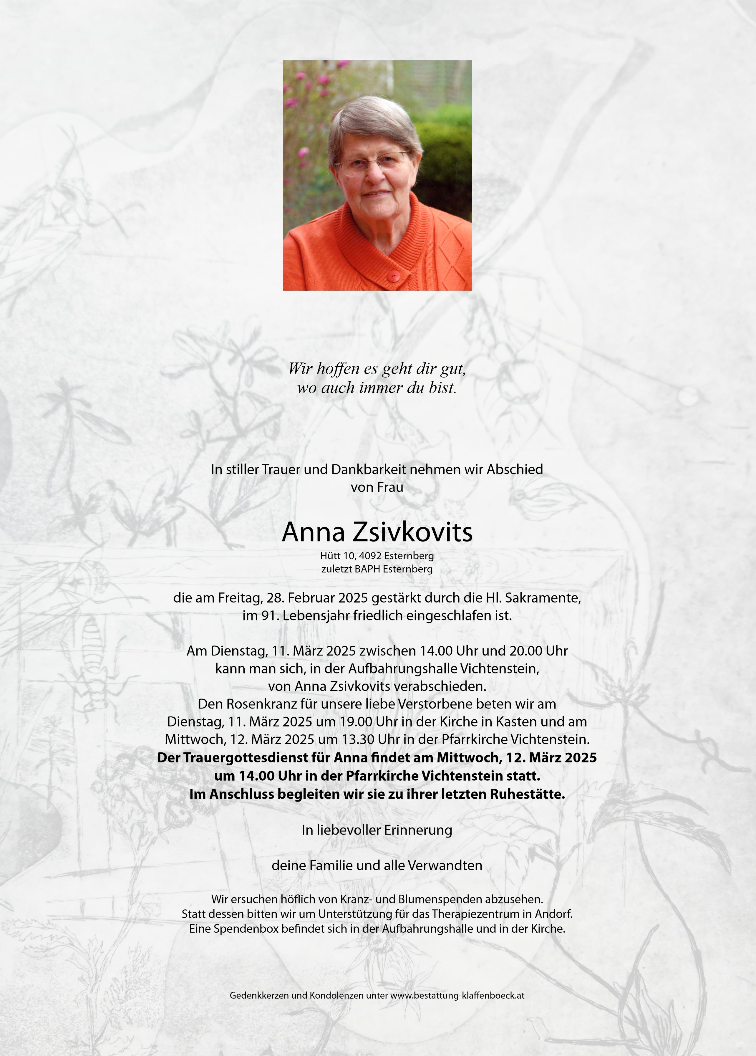 Anna  Zsivkovits