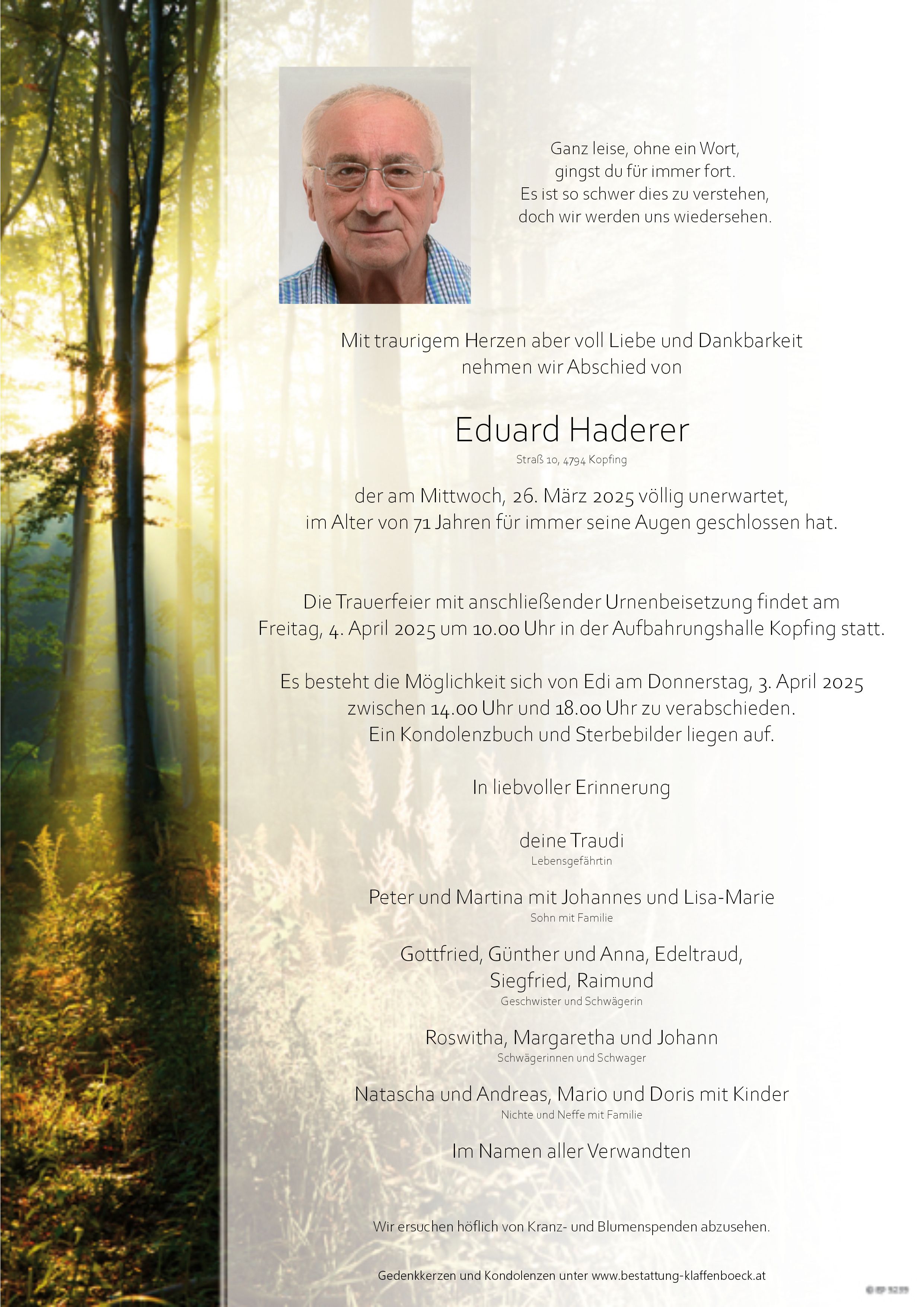 Eduard  Haderer