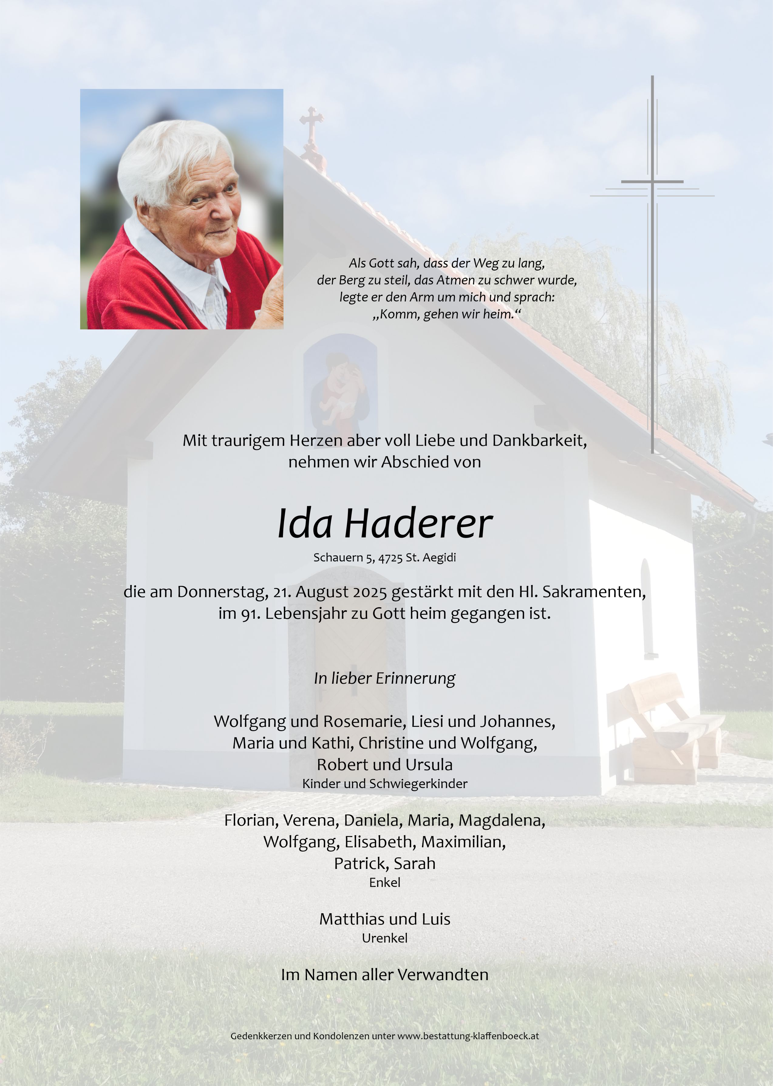 Ida  Haderer