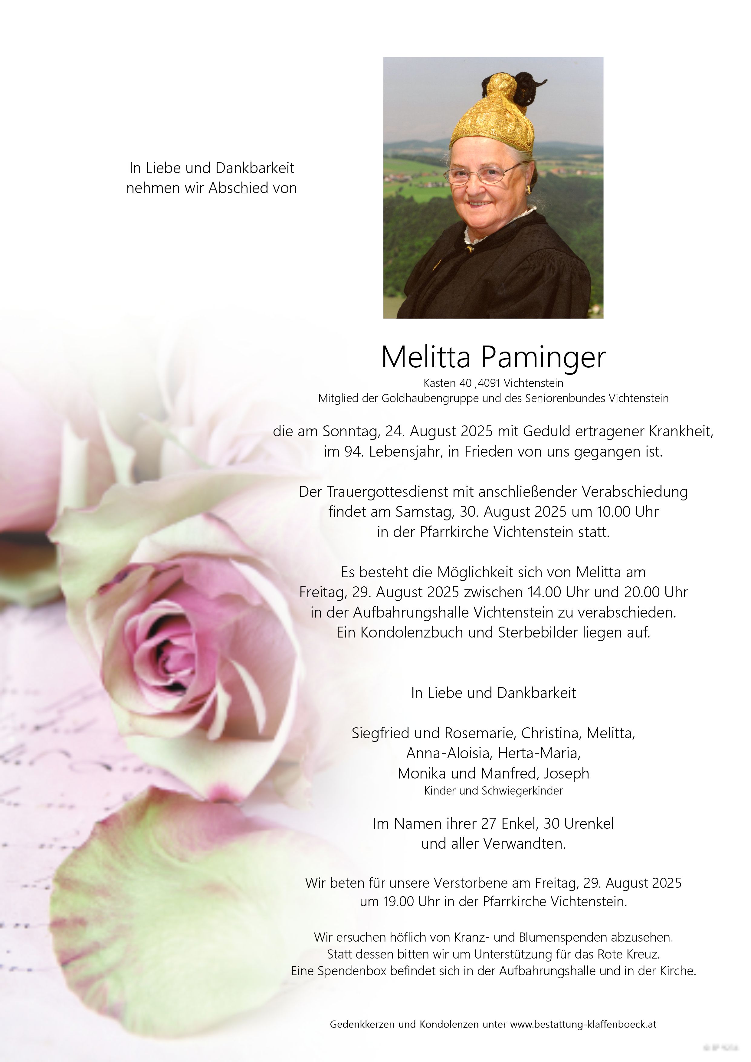 Melitta  Paminger
