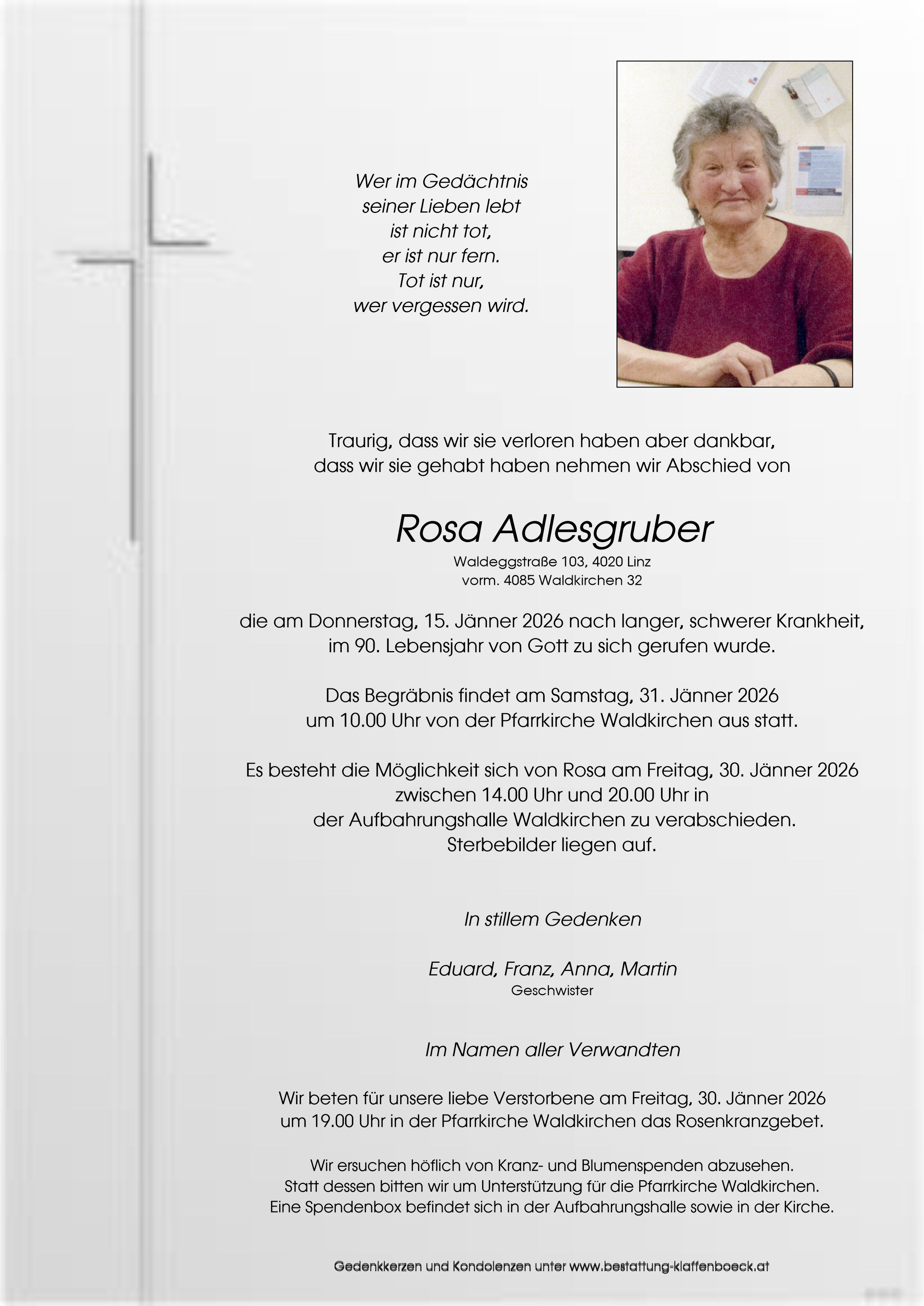 Rosa  Adlesgruber