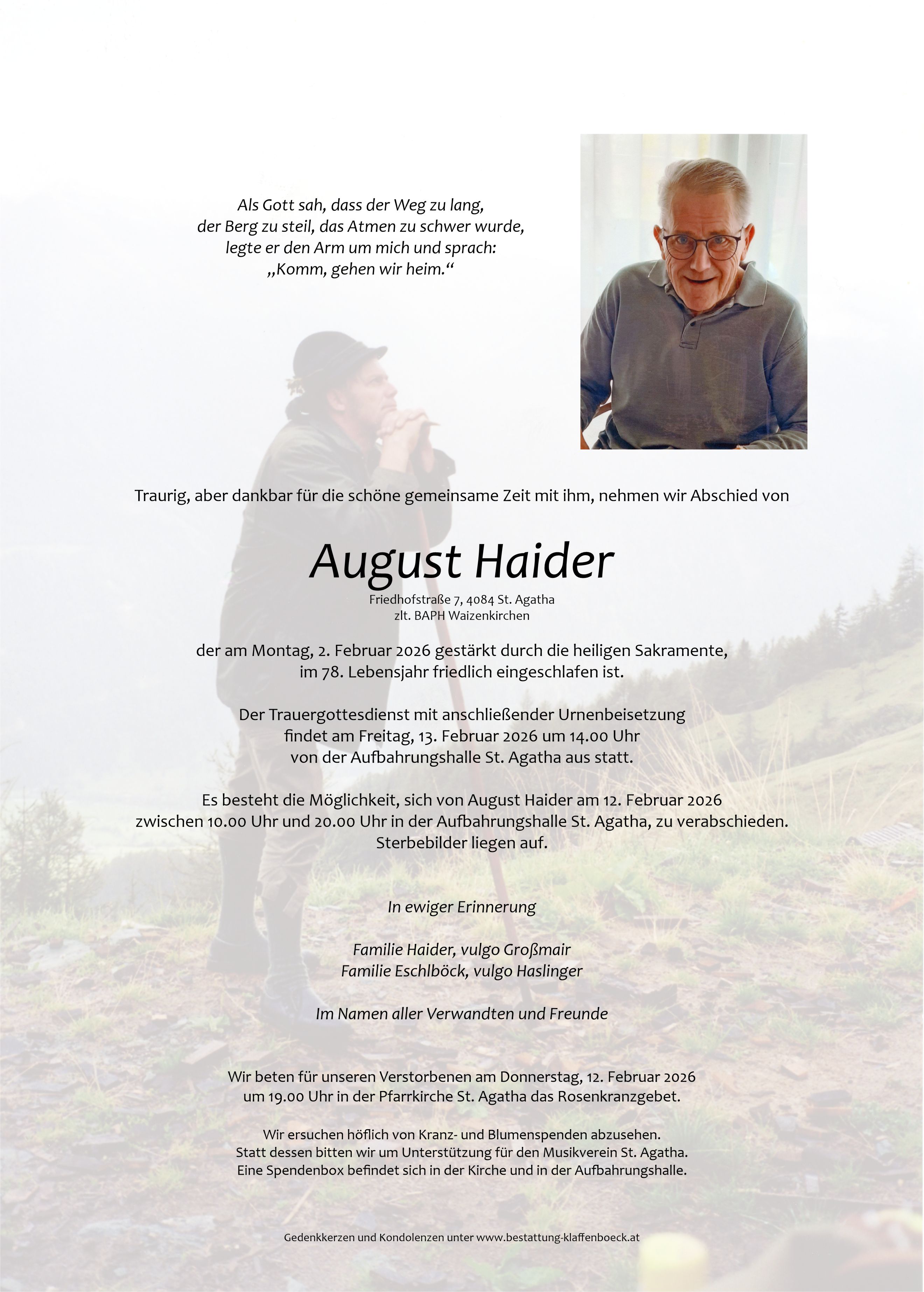 August  Haider