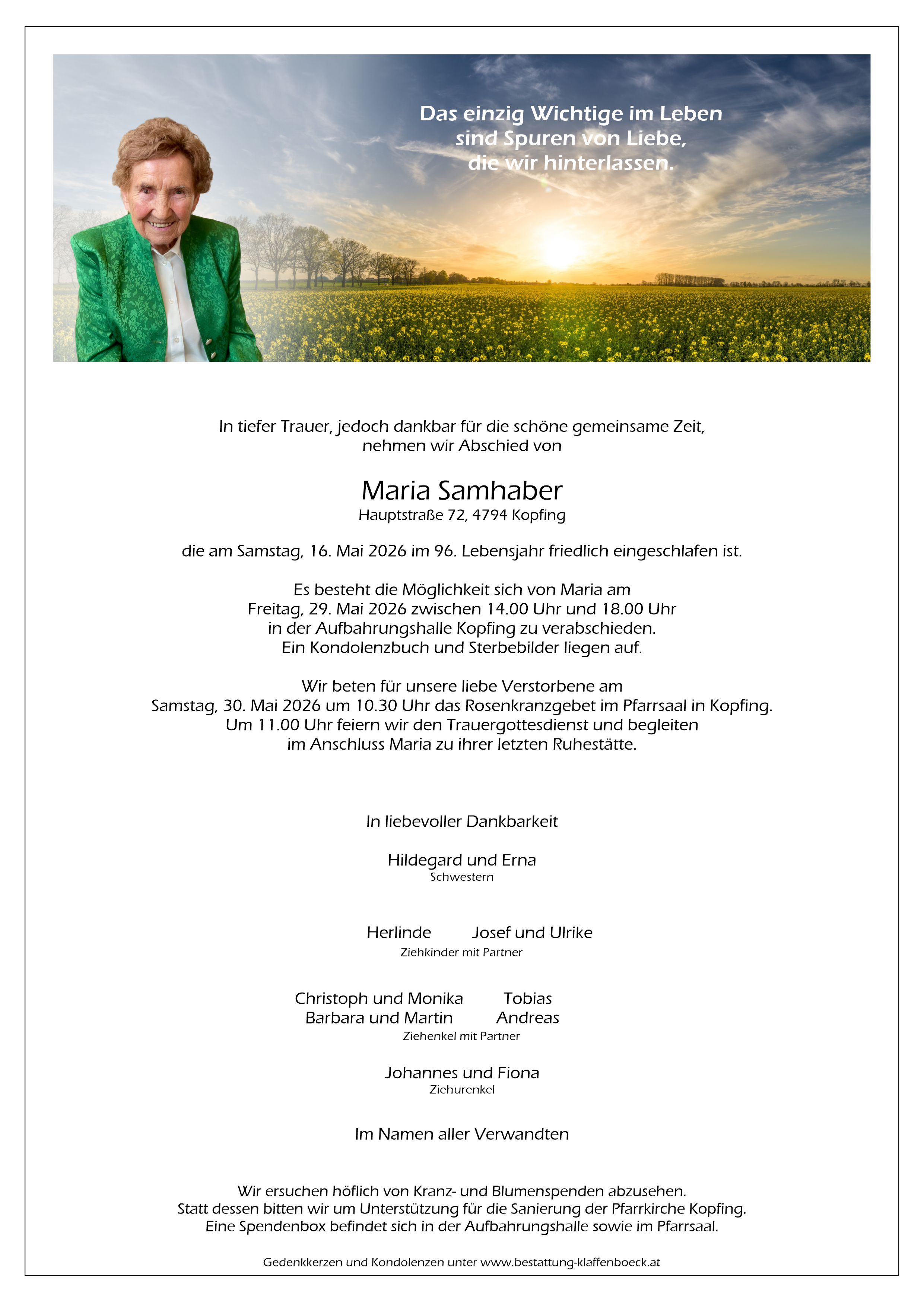 Maria  Samhaber