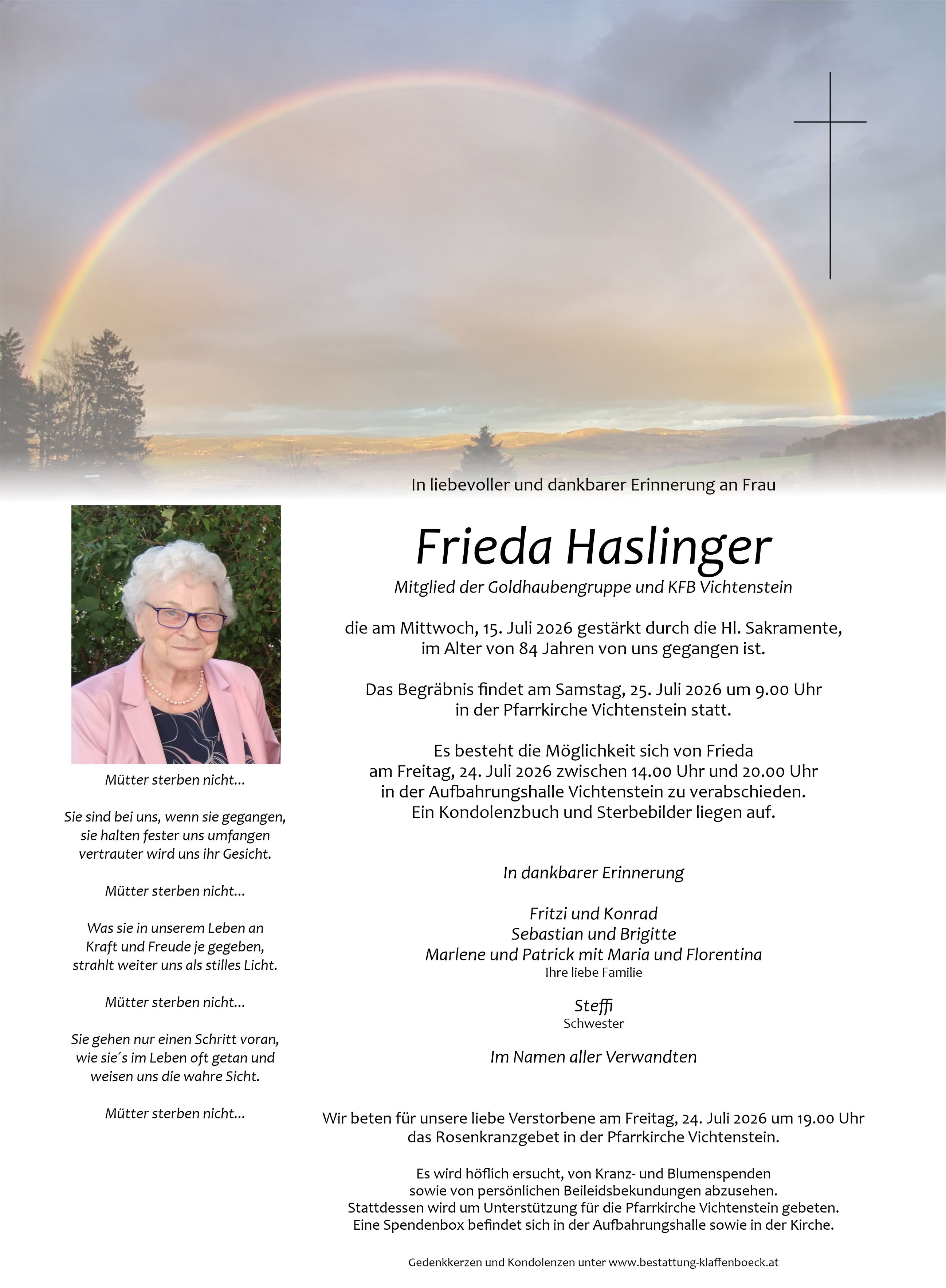 Frieda Haslinger
